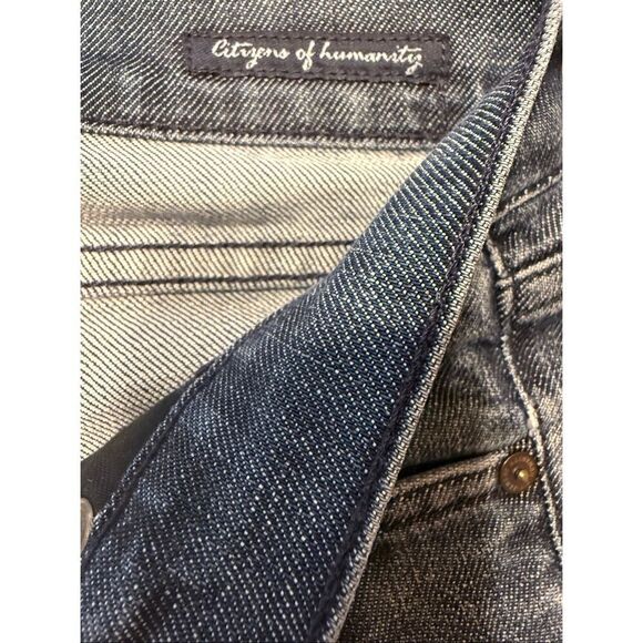 CITIZENS OF HUMANITY WIMBLEDON 254 STRETCH CROPPED KELLY-W26 - Picture 5 of 11